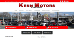 Desktop Screenshot of kennmotors.net
